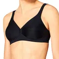 Triumph Damen BH Modern Soft+Cotton N, ohne Bügel, ohne Polsterung, Verstellbare Träger, 90E, Schwarz
