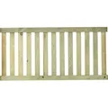 Plus Vorgartenzaun Ligno druckimprägniert 150 x 73 cm - Braun
