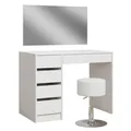 Vicco Schminktisch Thalia Weiß 100 cm mit Hocker