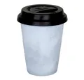 Könitz Coffee-to-go-Becher Concrete Mug mit Deckel, Metall