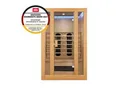 Infrarotkabine Nyborg S120K – Infrarotsauna 2 Personen –LED-Farblicht, 5 Keramik- 1 Flächenstrahler