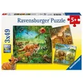 Puzzle Ravensburger Tiere der Erde 3 X 49 Teile