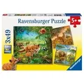 Ravensburger 09330 - Tiere der Erde, Puzzle 3x49 Teile