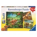 Ravensburger Puzzle 3 mal 49 Teile Tiere der Erde | Puzzle für Kinder ab 5 Jahre