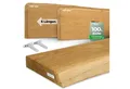 holz4home® Wandregal aus Massivholz Eiche Natur I Schwebendes Regal I Unsichtbare Halterung, Naturgeölt