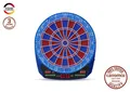 CARROMCO ELEKTRONIK DARTBOARD FLASH-401 LED-Beleuchtung 2-Loch rot-blau Pfeile