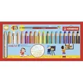 STABILO Buntstift STABILO Buntstifte woody 3in1, 18er Set mit Spitzer und Pinsel
