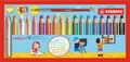 STABILO WOODY AQUARELL-FARBSTIFT 18 STÜCK PACKUNG MULTITALENT-STIFT 3 IN1 NEU