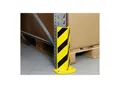 Regalwerk Rammschutz Eck-Form für Zwischenständer gelb/schwarz HxBxT 400x100x100 mm (B4-40109-K)