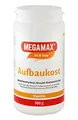MEGAMAX Aufbaukost Vanille. Ideal zur Kräftigung und bei Untergewicht. Pulver zur Zubereitung eines fettarmen Kohlenhydrat-Eiweiß-Getränkes. Produktion in Deutschland. 500g