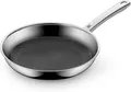 WMF Profi Resist Bratpfanne 24 Cm – Edelstahl-Pfanne Mit Kratzfester Wabenstrukt
