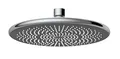 WENKO Wasserspar Regenduschkopf Watersaving, Kopfbrause mit Wasserspar-System, ABS, Rund, Ø 22,5 cm, Chrom