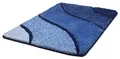 Kleine Wolke Badteppich Wave Marineblau 55 x 65 cm