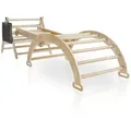 Juskys Kletterdreieck, Natur, Holz, 54x55x54 cm, unisex, Spielzeug, Kinderspielzeug, Sonstiges Spielzeug