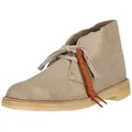 Clarks Originals Schnürstiefel Desert Boot Sand Suede in klassisch-modernem Design 1247 Sand Suede 44 - Beige - 44