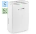 TROTEC Luftentfeuchter TTK 72 E, für 125 m³ Räume, Entfeuchtung 24,00 l/Tag, Tank 5,50 l, Entfeuchtungsautomatik mit Zielwertvorwahl zwischen 30 und 80 %