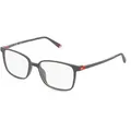 Fila FIAVFI489L Unisex-Brille inkl. Gläser Vollrand Eckig Kunststoff-Gestell 49mm/16mm/140mm, grau