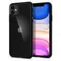 Spigen Ultra Hybrid Hülle Kompatibel mit iPhone 11 -Matte Black