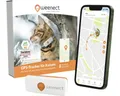 GPS Tracker weenect für Katzen 28 g, 6 x 2,4 x 1,5 cm,weiß