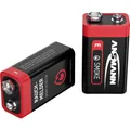 2er Multipack Ansmann 9 V Block-Batterie Alkali-Mangan 9 V 2 St.