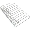 Emuca Glashalter Supra 1-Zeilig Länge 340 mm Stahl Verchromt