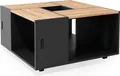 Couchtisch Vicco Anton Anthrazit 80 x 80 cm, Model 36719