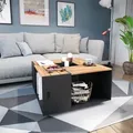 Couchtisch Anton, Anthrazit, 80 X 80 Cm Vicco