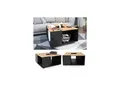 Vicco Couchtisch Sofatisch Beistelltisch Anton Anthrazit Kaffeetisch Ablage