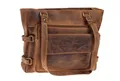 Henkeltasche Greenburry Vintage Braun Shopper groÃŸe 38x8x32cm aus echtem Leder