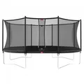 Berg Trampolin Grand Favorit inkl. Sicherheitsnetz Comfort 520 cm x 345 cm grau BT-30.25.65.33