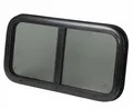 Carbest RW-Motion Echtglas Schiebefenster, 1000x500mm