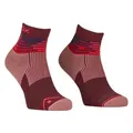 Ortovox Damen All Mountain Quarter Socken - 39/41 - winetasting