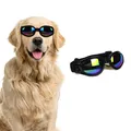 Hundebrille UV Schutzbrille Wasserdicht Winddicht Einstellbar Sonnenbrille Hu...