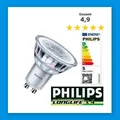 Philips CorePro LED Spot  4,6W Ersatz für 50W 2700K Warmweiß GU10 355 Lumen 827