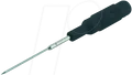 MZS 1 PRUEF SW - Prüfspitze, 4 mm, schwarz, Edelstahl