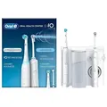 ORAL-B Health Center Reinigungssystem OxyJet Munddusche + iO4 elektrische Zahnbürste