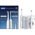 Oral-B Munddusche Oral Health Center OxyJet, Reinigungssystem, mit iO Series 4 und 4 Aufsätzen
