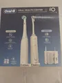 Oral-B Oral Health Center Munddusche + iO Series 4 - Whi­te Zahnbürste