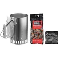 Weber 3-in-1 Anzünd-Set für Holzkohlegrills