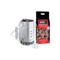 Weber Rapid Fire Accenditore für Barbecue Modell 17631 aus Aluminium, Silber