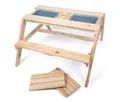 small foot Kindersitzgruppe Matschtisch - braun