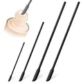 Teigschaber, 4-teiliges Klein Silikon Teigspachtel Set Hitzebeständig BPA Frei und Nicht Stick, Spülmaschinengeeignet Mini Silikonspatel zum Kochen Backen Kuchendekorieren, -30°C bis +200°C
