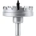 EZARC Lochsäge Hartmetall-Bohrer, leistungsfähiger Lochöffner ideal für Löchern in Edelstahl und Metall, 90mm