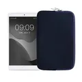 kwmobile Tablet Hülle kompatibel mit 8"-8,4" Tablet - Universal Neopren Tasche Cover Case - Schutzhülle Sleeve in Dunkelblau
