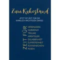 Perleberg Grußkarten Ruhestand Glückwunschkarte im Format 116x166 cm mit Umschlag weiß