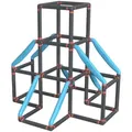 BIG Klettergerüst BIG Kraxxl, Mehrfarbig, Kunststoff, 60x60x40 cm, Spielzeug, Kinderspielzeug, Klettergerüst