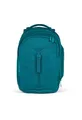 Satch Match Schulrucksack ab 5. Klasse, ergonomisch, erweiterbar auf 35 Liter, standfest, extra Fronttasche Deep Petrol - Petrol