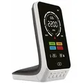 TFA CO2-Messgerät / CO2-Anzeige AirControl UP, Kohlendioxid, Ampel-Anzeige, Dual-Beam, Akku, weiß