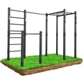 K-SPORT Outdoor Calisthenics Gerät mit Sprossenwand und Hangelleiter