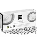 FAIR SQUARED Original Kondome 54 mm 100 Stück – dünnes Kondom 100er Box aus fair gehandeltem Naturkautschuk – veganes Kondom aus Naturlatex gefühlsecht und hauchzart